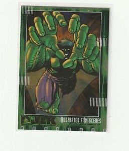 2003 Upper Deck The Hulk Film & Comic Cards Illustrated Film Scene #IF06
