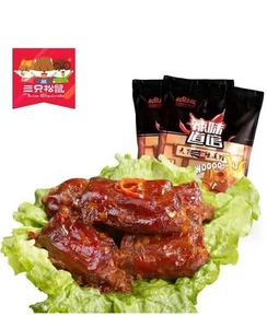 Asian Snacks THREE SQUIRRELS Spicy Duck Neck 三只松鼠鸭脖 154g - Picture 1 of 1