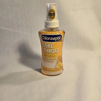 Spray Cloraseptico Calentamiento Dolor de Garganta MIEL LIMÓN 6oz^ Foto 1 de 4