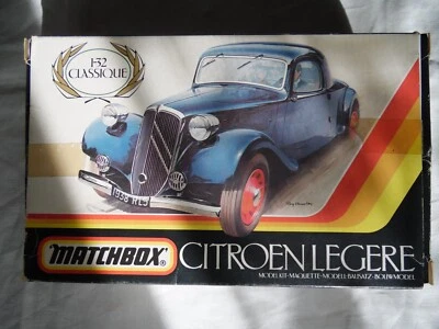 Maquette CITROËN 11cv légère faux cabriolet 1/32° MATCHBOX - Photo 1/4