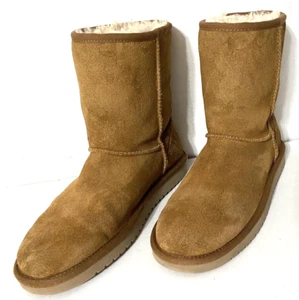 Koolaburra by UGG 1017090 Damen Chestnut Fleece gefütterte Wildleder Stiefel-Größe 7 - Bild 1 von 7