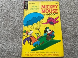 Cómic Walt Disney Mickey Mouse 1971 vintage llave dorada *envío combinado* - Imagen 1 de 3