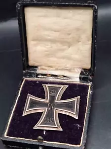 EK1 im Etui Hersteller KO Eiserne Kreuz 1. Klasse 1914 Orden Militaria Abzeichen - Bild 1 von 9