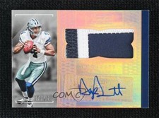 2016 Donruss Signature Series Holo Gold 7/15 Dak Prescott Rookie Patch Auto RC