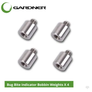 Gardner Tackle Bug Bite Indicator Bobbin Weights X 4 - Carp Pike Coarse Fishing