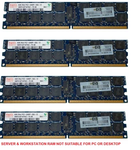 64GB (8x8GB)Server DDR2 PC2 5300P 667MHz 240pins RDIMM ECC Registered  - Picture 1 of 1