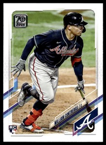 William Contreras 2021 Topps Series Two 2  Rookie Card RC #390 Atlanta Braves