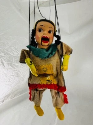 Peter Puppet Playthings 1950-е Марионетка Лето Зима Осень Весна с оригинальной коробкой - Изображение 1 из 4