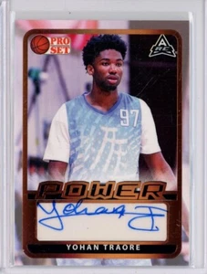 2021-22 Leaf Pro Set Power Bronze #BAYT1 Yohan Traore RC AUTO - Picture 1 of 2