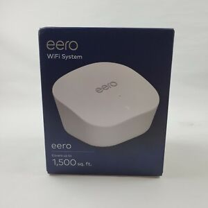 EERO Single Unit 1500 Sq Ft Wi-Fi Network Router System Model J010001 Open Box