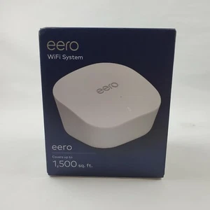 EERO Single Unit 1500 Sq Ft Wi-Fi Network Router System Model J010001 Open Box - Picture 1 of 8