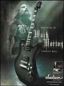 Mark Morton Signature Jackson Gitarre 2006 Werbedruck Lamb of God Band - Bild 1 von 3