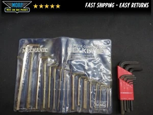 MASTER MECHANIC AND BONDHUS USA HEX KEY ALLEN HEAD WRENCH METRIC/SAE STANDARD - Picture 1 of 11