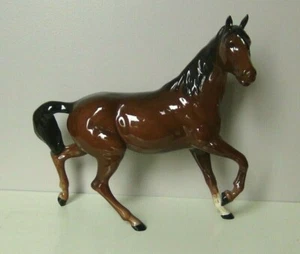 Royal Doulton Horse - 'Spirit of The Wind'  Brown Gloss # DA57B  V.G.C - 22cms - Picture 1 of 5