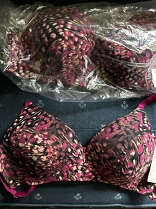 2 Ambrielle Everyday Wire Free Full Coverage Bras Size 38C NWT - Picture 1 of 6