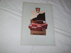 Depliant Opuscolo Brochure AUSTIN ROVER 200 PRIMA SERIE perfetto - Foto 1 di 1