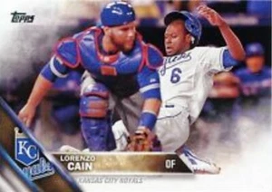 2016 Lorenzo Cain #696 Baseball Card (Topps) - Picture 1 of 1