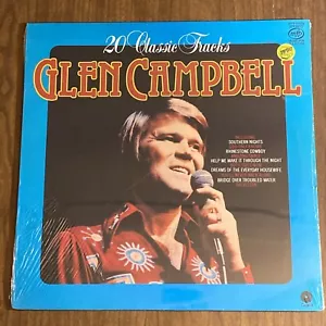 Glen Campbell 20 Classic Tracks Sealed Vinyl LP Import - Picture 1 of 11