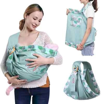Baby Newborn Nursing Cover Carrier Mesh Fabric Breastfeeding Carriers Up - Image 1 of 4