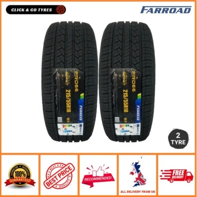 2 x 215/55R18 FARROAD FRD66 95V High-Performance Tyres M+S – 2155518 – 215 55 18 - Image 1 of 4