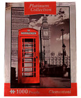 London Phone Box 1000 elementów Puzzle Platyna Kolekcja 69x50cm Clementoni