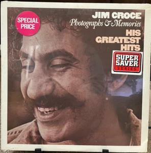 JIM CROCE PHOTOGRAPHS & MEMORIES: HIS GREATEST HITS NEW LP - Picture 1 of 2