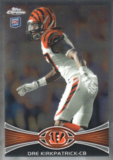 A3881- 2012 Topps Chrome FB Card #s 1-220 +Rookies -You Pick- 10+ FREE US SHIP