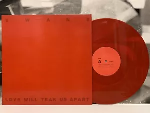 SWANS – LOVE WILL TEAR US APART 12" RED VINYL SINGLE EX/EX UK 1988 PROD 23 R - Foto 1 di 3