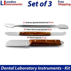 Wax Carving Modelling Double Ended Dental Laboratory Surgical Tools Set of 3 New - Picture 1 of 7