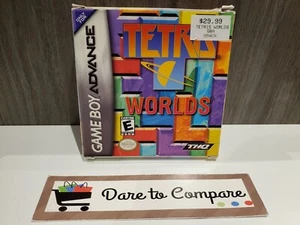 Póster promocional Tetris Worlds (Nintendo GameBoy Advance GBA) - CIB Inc - Imagen 1 de 8