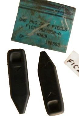 Par de perillas de asiento F1CZ6621350A 1980-1983 Lincoln Mark Continental Town Car Foto 1 de 4