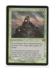 TEST OF ENDURANCE Retro FOIL Magic Spanish Dominaria Remastered MTG - Imagen 1 de 1