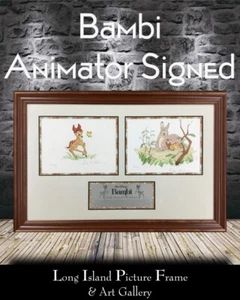 Walt Disney Bambi Signed & Numbered Lithograph Frank Thomas and Ollie Johnson - Picture 1 of 12