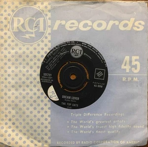 Top Cats - Dream Lover / Lost John 1966 Oz RCA 45 - Picture 1 of 2