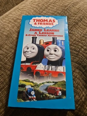 Thomas & Friends James Learns a Lesson & Other Stories VHS 1991 Video Tape Train - Image 1 of 3