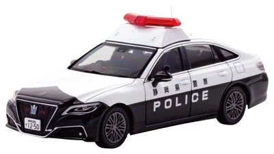 RAI'S 1/43 Toyota Crown Hybrid AZSH21 Shizuoka Area Patrol Vehicle Sei1 H7432306 - Image 1 of 4