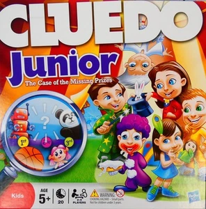 Hasbro Cluedo Junior 'The Case of the Missing Prize' Board Game (5+) ~ Complete - Picture 1 of 13