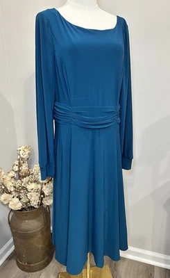 Women’s NWT Jessica Howard Teal Dress Size 14 - Image 1 of 4