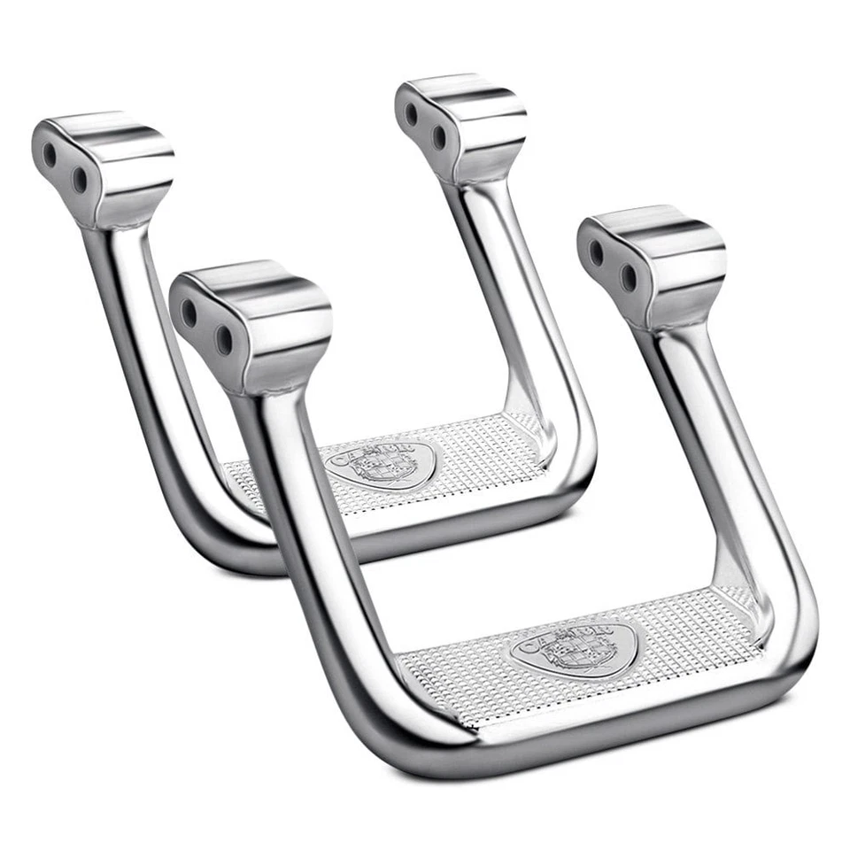 For Ram 1500 2019-2024 CARR 109112 Hoop II Polished Aluminum Steps - Imagem 1 de 1