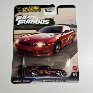 2025 Hot Wheels Premium Fast and Furious Nissan 240SX (S14) - Picture 1 of 2