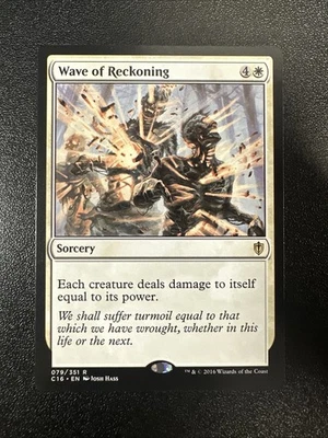 Wave of Reckoning Commander 2016 Regular 079/351 NM JL - Image 1 of 4