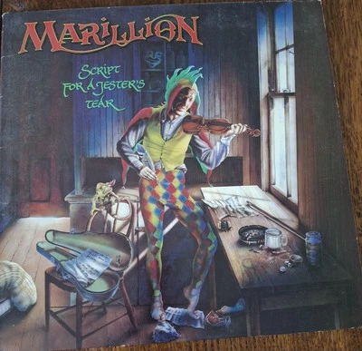 Marillion Script for a Jester's Tear Vinyl LP Record 1983 EMI EMC3429 - Image 1 of 4