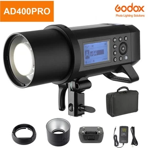 US Godox Witstro AD400Pro 400W 2.4G TTL 1/8000s  Studio Outdoor Battery Flash - Picture 1 of 12