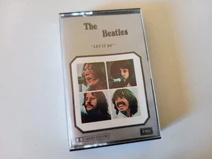 The Beatles Let It Be Original Reissue Cassette Tape Argentina Pressing NM Cond - Picture 1 of 4