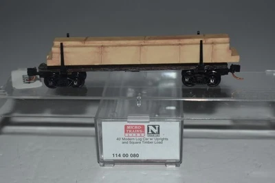 N Scale MTL 11400080 Modern Log Car with Load C52328 - Image 1 of 2