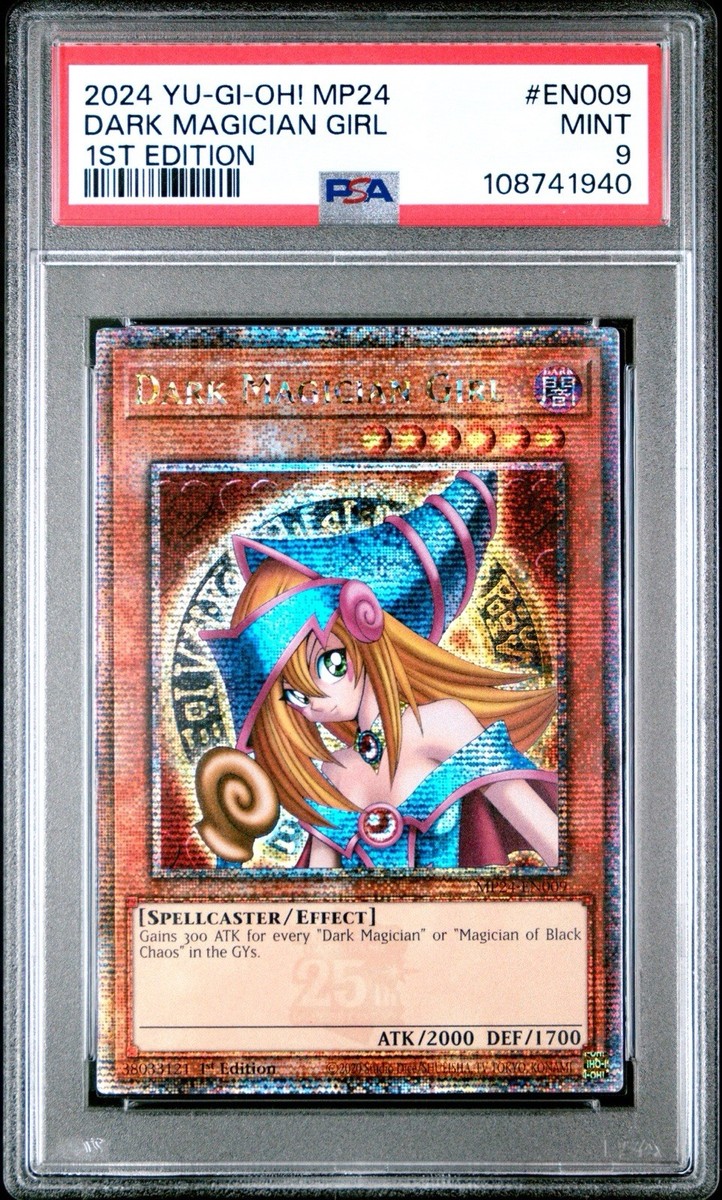 遊戯王OCG デュエルモンスターズ DARK MAGICIAN GIRL 2020 1ST ED psa10 PSA 10 Gem Mint Toon Dark Magician Girl BE02-JP207