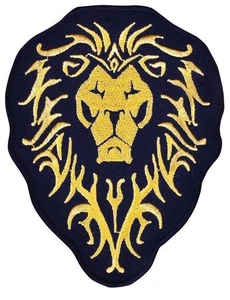World of Warcraft Alliance Patch | WoW Political Faction Azeroth Video Game Logo - Picture 1 of 2