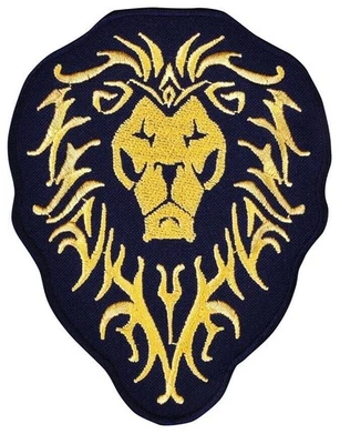 World of Warcraft Alliance Patch | WoW Political Faction Azeroth Video Game Logo - Image 1 of 2