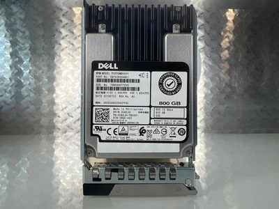 Dell PX05SMB080Y 800GB 2.5" 12Gb/s MLC SAS SSD With Caddy Dell P/N:0CN3JH - Image 1 of 4