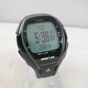 TIMEX IRONMAN TW5K96400 150 LAP TAP DIGITAL CHRONOGRAPH TIMER ALARM MEN'S WATCH  - Picture 1 of 10